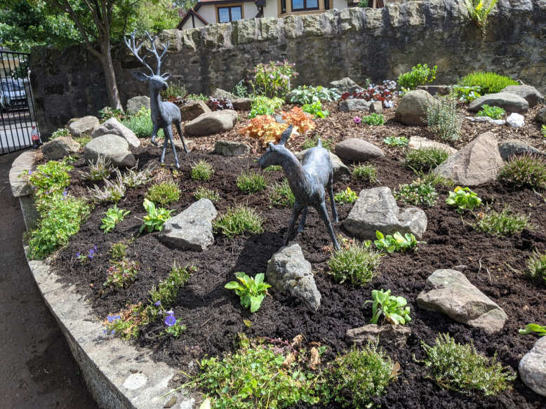 landscape gardeners Edinburgh - a completed project.